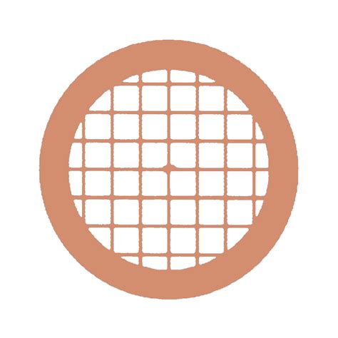 Сетки для TEM Медные сетки, 75 mesh, формвар+углерод, 50 шт./уп., в ...
