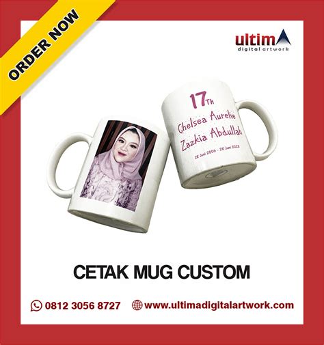 Cetak Mug Custom Ultima Digital Artwork Call Wa 081230568727