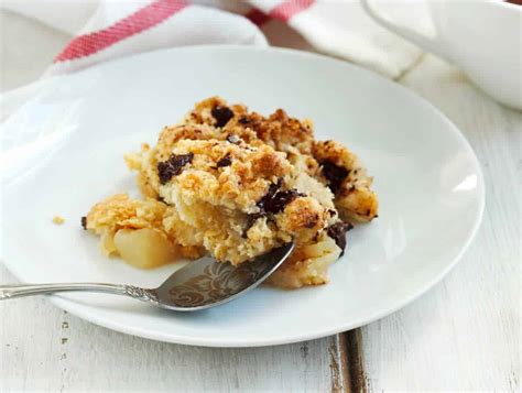 Crumble Poire Chocolat Et Amandes La Recette Facile