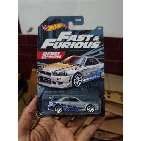 Hot Wheels Nissan Skyline Gt R R R Pido Y Furioso Shopee M Xico