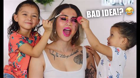 I Let My Daughters Do My Makeup Youtube