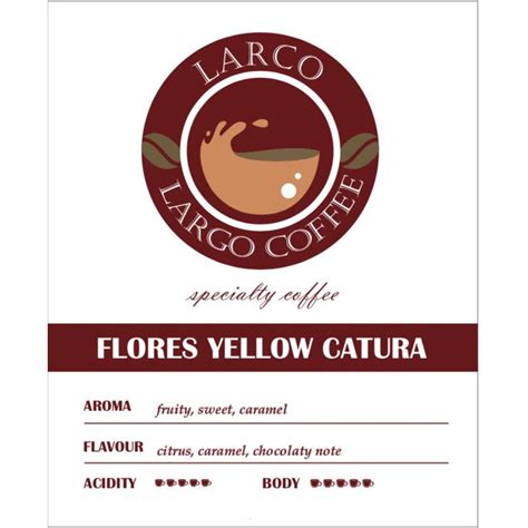 Jual Kopi Largo Specialty Coffee Arabica Flores Yellow Caturra 1000gr