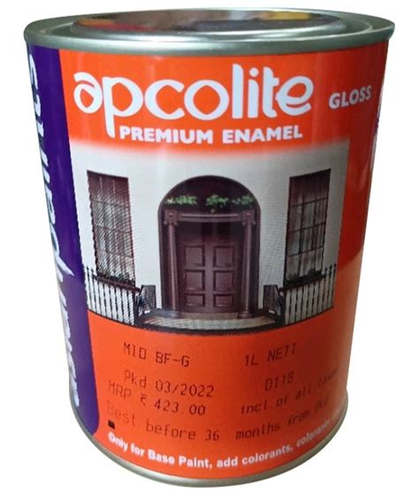 Asian Paint Apcolite Premium Gloss Enamel 1 Ltr At Rs 270 Litre In