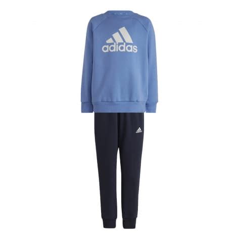 Adidas Kinder Trainingsanzug Essentials Logo Fleece Ic Blue