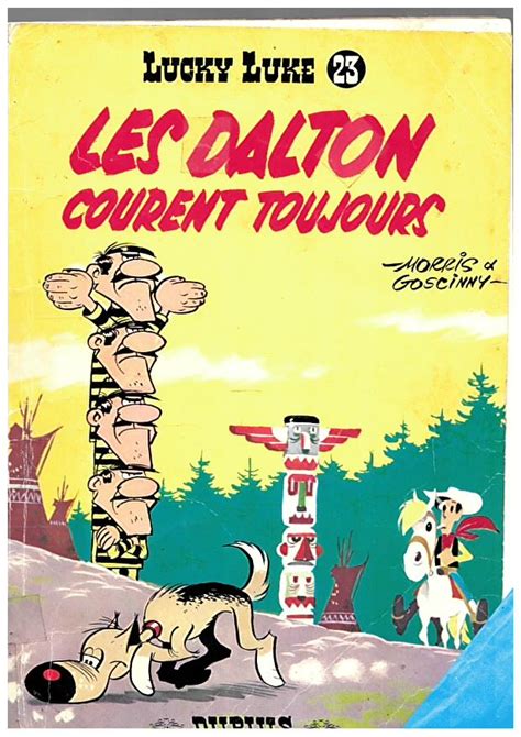 Lucky Luke Les Dalton Courent Toujours 1969 Couverture Souple BD