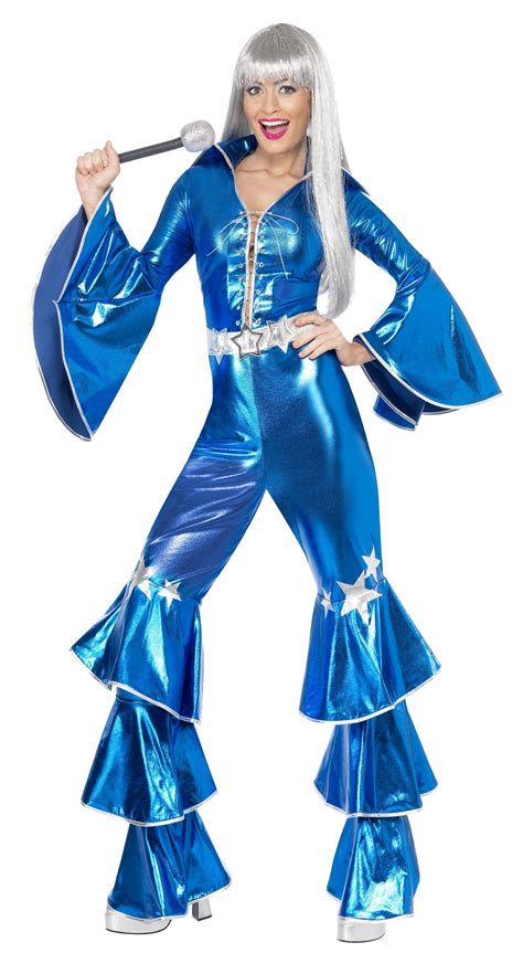 70s Dancing Dream Costume Blue