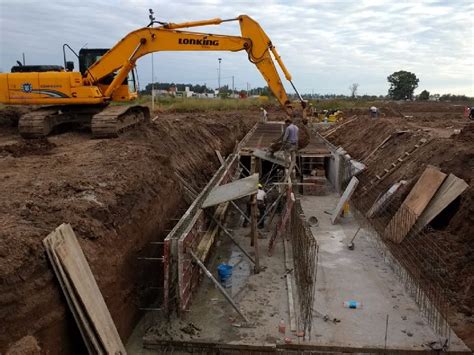 Avanzan Las Obras De Desag Es Para La Ciudad La Voz De San Justo