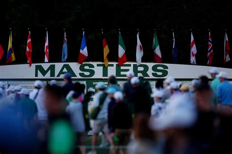 Masters Round Tee Times Amye Madlen