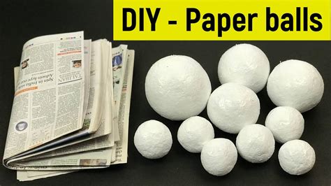 Solar System Paper Ball Making Newspaper Balls Paper Ball Making At