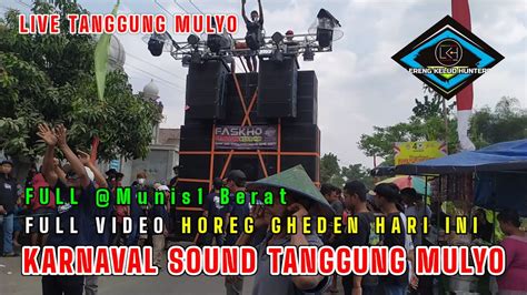 Karnaval Sound Tanggung Mulyo Munis Berat Guncang Kediri Timur