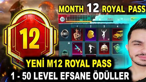 YENİ M12 ROYAL PASS ÖDÜLLERİ BELLİ OLDU M12 ROYALE PASS 1 50 RP