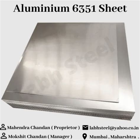 Aluminum Alloy Aluminium Alloys Sheet 6351 T6 Thickness 1mm To 300mm