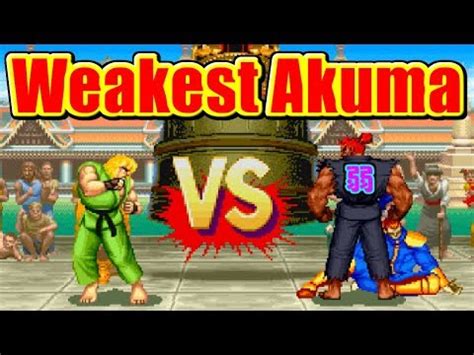 Weakest Akuma Super Street Fighter Ii X For Ss Ps Youtube Of