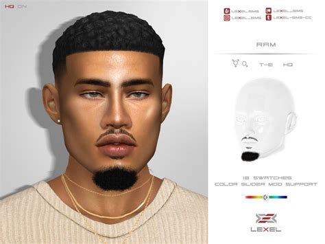 The Sims Resource Ram Facial Hair