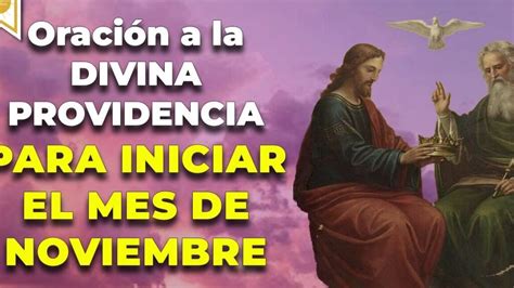 Oración a la Divina Providencia para el inicio de mes una guía