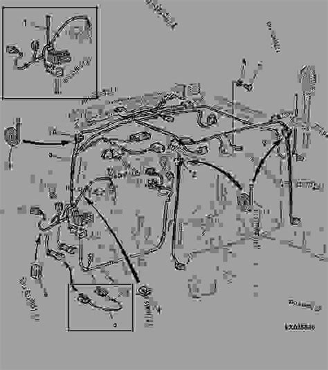 Headlight And Wiring Harness Lva801358 [01d16] Tractor 40 Off