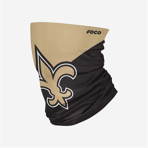 New Orleans Saints Big Logo Gaiter Scarf Foco