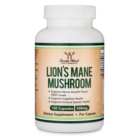 Lions Mane Mushroom Capsules 120 Capsules Buyon Pk