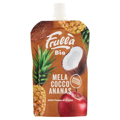 Frullato Bio Mela Cocco Ananas Natura Nuova Gr L Ecommerce