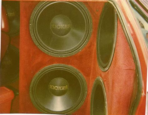 Old School Installs Page 6 Car Audio Old School Cars Speaker Systems