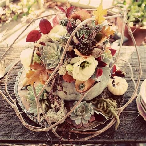 82 Beautiful Fall Wedding Centerpieces Weddingomania