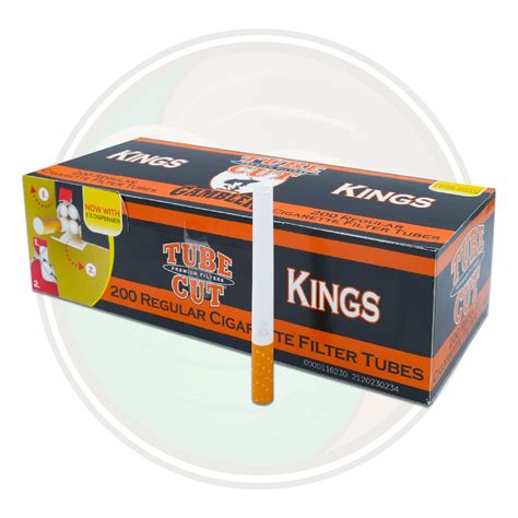 gambler tube cut king size full flavor cigarette tubes  myo