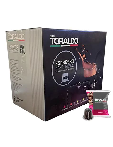 Capsule Di Caff Toraldo Miscela Classica Compatibili Con Tutte Le