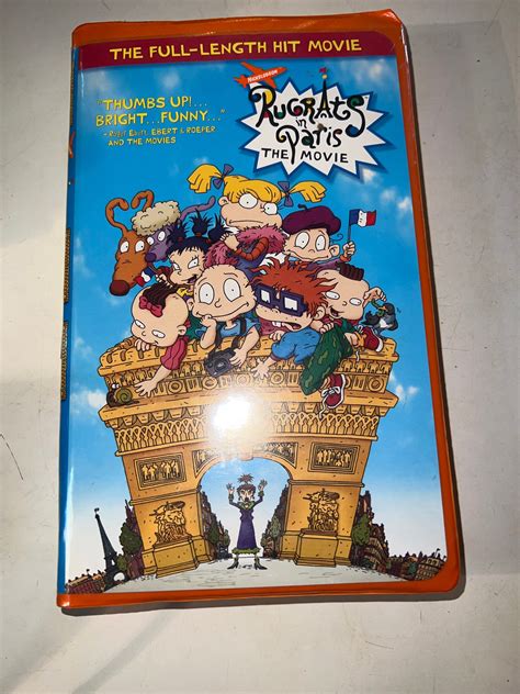 The Rugrats Movie Rugrats In Paris The Movie Vhs 54 Off