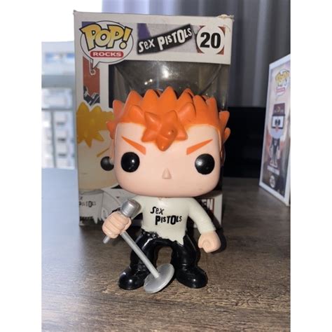 Funko Pop Rocks Sex Pistols Johnny Rotten 20 Shopee Brasil