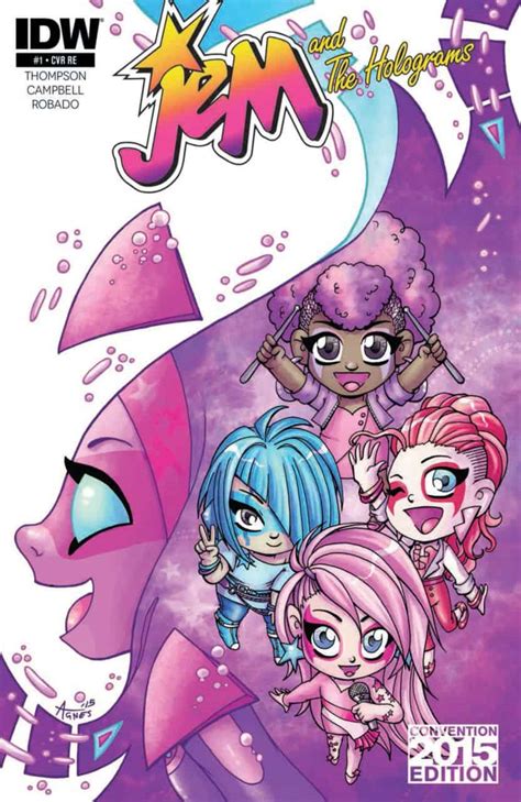 Idw Review Spoilers Jem And The Holograms By Kelly Thompson Ross