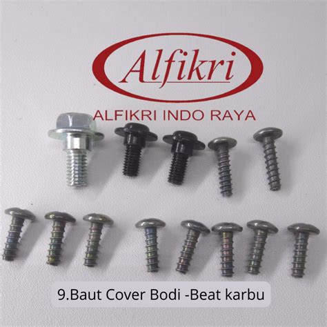 Jual Bolt Baut Beat Karbu Full Set Baud Honda Beat Karbu Full Body