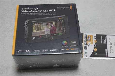 未使用新品未開封Blackmagic Design モニター一体型レコーダー プロ仕様スコープ VideoAssist 5インチ