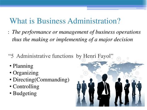 Ppt Business Administration Powerpoint Presentation Free Download