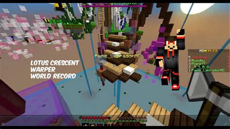 Mineplex Dragon Escape Official World Record Lotus Crescent Warper