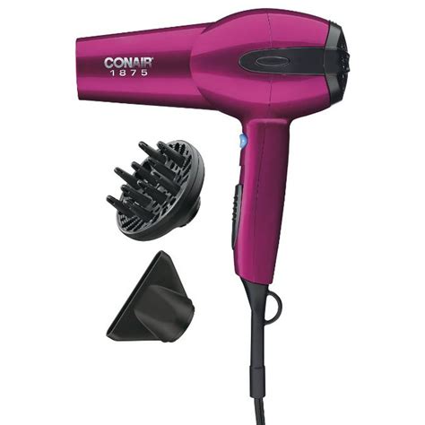 Conair Soft Touch Tourmaline Ceramic 2 In 1 Hair Dryer And Styler Pink