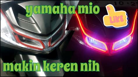 YAMAHA MIO PAKE LAMPU ALIS MAKIN KEREN BOS Lampualis Mio Yamahamio