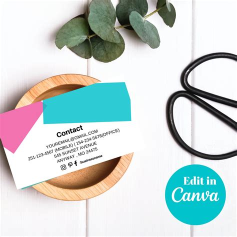 How to print your canva business cards for a high quality finish 12