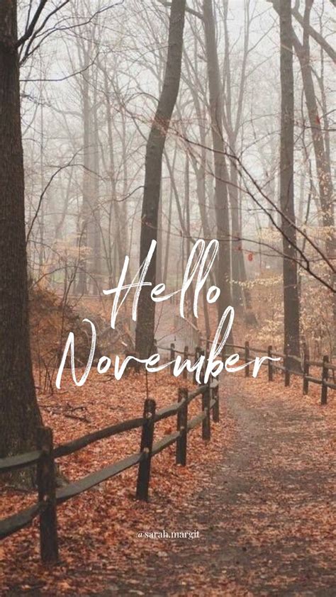 Hello November Wallpaper November Wallpaper Hello November October