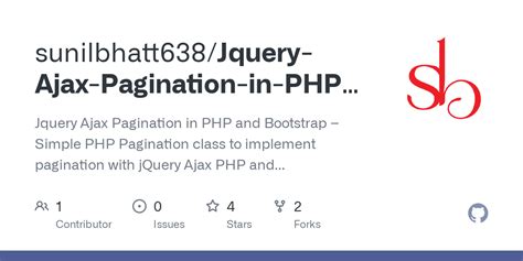 GitHub Sunilbhatt638 Jquery Ajax Pagination In PHP And Bootstrap