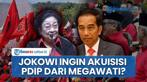 Isu Jokowi Ingin Akuisisi PDIP Dari Tangan Megawati Projo Bela