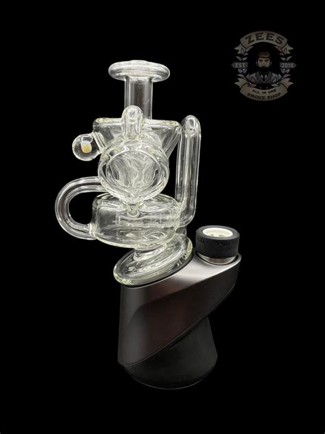 Rebel Glass Clear Puffco Peak Attachment All In One Smoke Shop