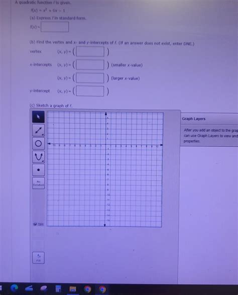 Solved A Quadratic Function F Is Given F X X X A Chegg