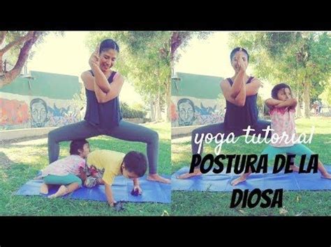 POSTURA DE LA DIOSA UTKATA KONASANA YOGA TUTORIAL YouTube Yoga