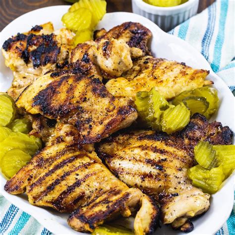 Pickle-Brined Grilled Chicken - Spicy Southern Kitchen