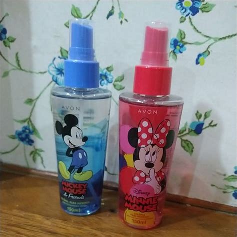 Colônia Mickey E Minnie Mouse Avon Shopee Brasil