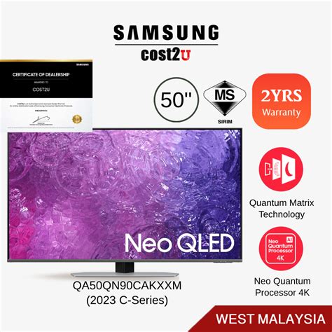 Samsung 43 50 Qn90c Neo Qled 4k Smart Tv 2023 120hz