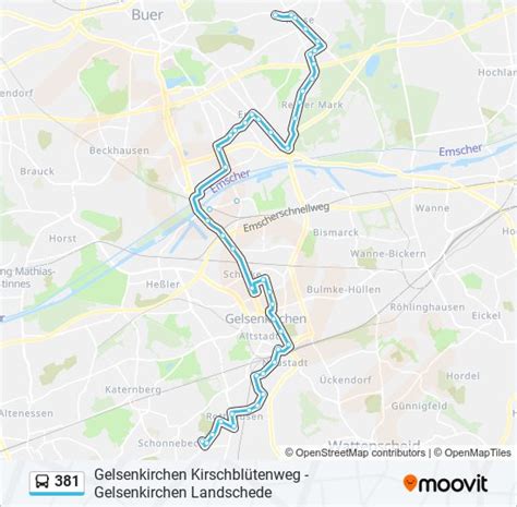 Route Fahrpl Ne Haltestellen Karten Gelsenkirchen