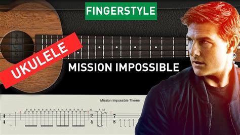 Theme Mission Impossible Fingerstyle Ukulele Youtube