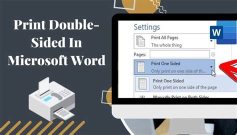 Print Double-Sided in Microsoft Word [3 Simple Methods 2024]