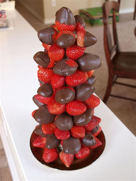 How To Create A Chocolate Covered Strawberry Tower Chocolate Covered